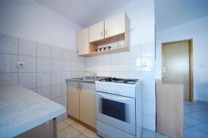 Kuchyň nebo kuchyňský kout v ubytování Apartments by the sea Vir - 18140