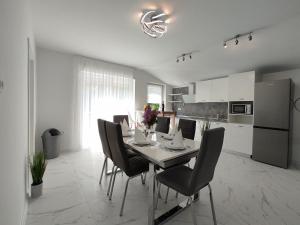 Kuchyňa alebo kuchynka v ubytovaní Apartments with parking spaces Rijeka - 18146