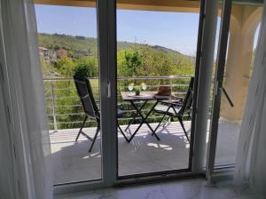 Výhľad na hory alebo výhľad na hory priamo z apartmánu