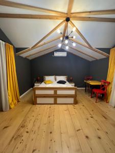 Setusvæði á Borjomi Yellow Hotel