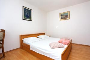 Postel nebo postele na pokoji v ubytování Double Room Split 17766a + 5 fotografií