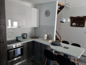 Kuchyň nebo kuchyňský kout v ubytování Apartments by the sea Sibenik - 18501