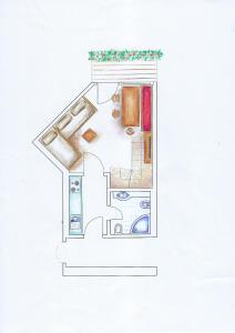 Residence Emmyの見取り図または間取り図