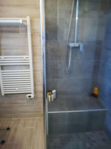 Kúpeľňa v ubytovaní Appartement Climatisé Vue Mer Route des Sanguinaires