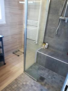 Kúpeľňa v ubytovaní Appartement Climatisé Vue Mer Route des Sanguinaires
