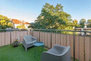 Balkón nebo terasa v ubytování Amalfi - Quiet Family Stay by Lion Apartments Sopot