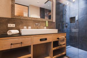 Kúpeľňa v ubytovaní Hotel Riederhof- Urlaub mit WAU!