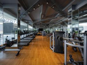 Fitness centrum a/nebo fitness zařízení v ubytování Novotel Vijayawada Varun