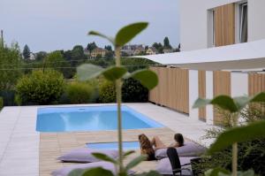 Piscina di Hotel Karel IV. o nelle vicinanze