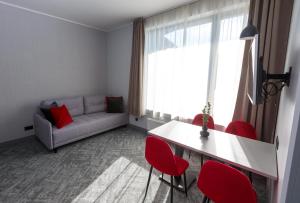 Posezení v ubytování Tõrva Veemõnula Spaahotell