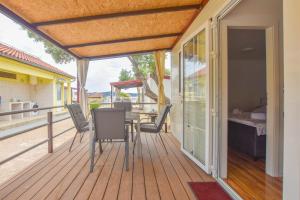 Balkon lub taras w obiekcie Mobile home Dandelion