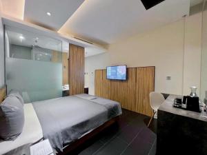Postel nebo postele na pokoji v ubytování Erian Hotel + 37 fotografií