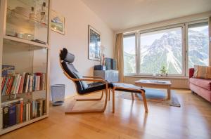 Nespecifikovaný výhled na hory nebo výhled na hory při pohledu z apartmánu
