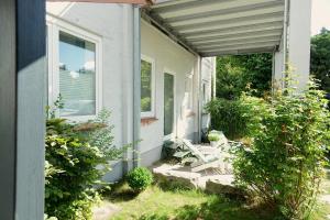 Zahrada ubytování Ferienwohnung Seestern in zentraler Lage von Eckernförde