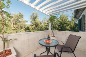 Balkón nebo terasa v ubytování Casa Ra