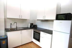 Dapur atau dapur kecil di Spacious Apartment with Balcony +5 gambar
