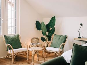 Зона вітальні в Hotel Krone Thun