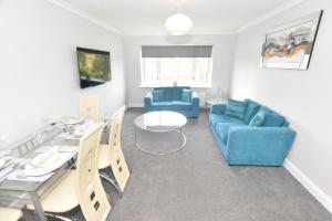 Χώρος καθιστικού στο Lovely 2 Bedroom Flat in a quiet location