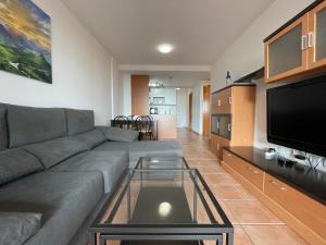 منطقة جلوس في Cozy 2 Bedroom Apartment Playa Paraiso