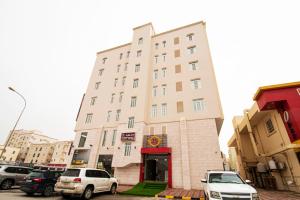 Budova, kde se aparthotel nachází