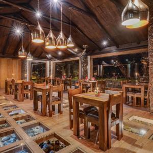 Restaurace v ubytování Polylepis Lodge