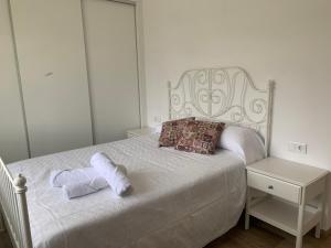 Postel nebo postele na pokoji v ubytování El Rincon de parres