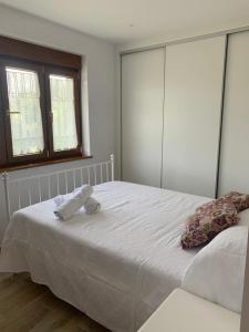 Postel nebo postele na pokoji v ubytování El Rincon de parres