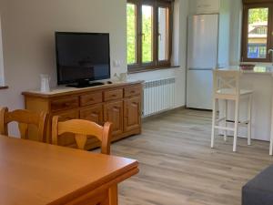 TV a/nebo společenská místnost v ubytování El Rincon de parres