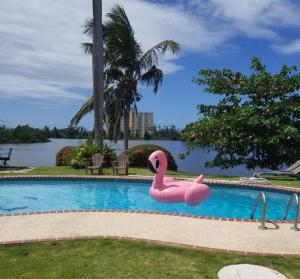 La pileta dentro o cerca de Holiday Retreat with Private Pool and Amazing Views