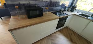 Nhà bếp/bếp nhỏ tại Apartament Stacja Wisła