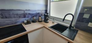 Nhà bếp/bếp nhỏ tại Apartament Stacja Wisła