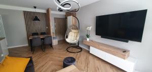 TV/trung tâm giải trí tại Apartament Stacja Wisła