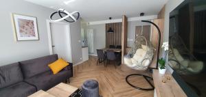 Khu vực ghế ngồi tại Apartament Stacja Wisła