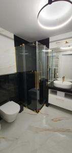 Phòng tắm tại Apartament Stacja Wisła