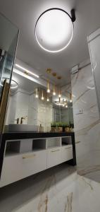 Nhà bếp/bếp nhỏ tại Apartament Stacja Wisła