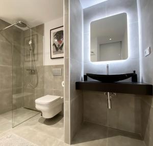 Kúpeľňa v ubytovaní Excelsior I Sea View Apartment