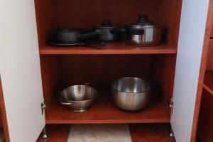 Kuchnia lub aneks kuchenny w obiekcie Teubel apartman 5