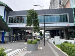O edifício onde a casa de férias está situado