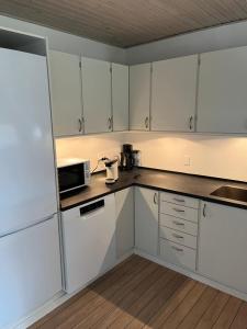 Casa Markskellet, Billund - hygge og leg for alle的厨房或小厨房