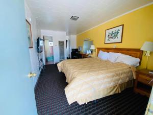 Postel nebo postele na pokoji v ubytování RANGER MOTEL