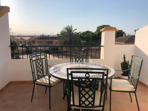 Balkon lub taras w obiekcie L' Azotea del Sol appartement typique