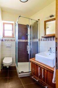 Ένα μπάνιο στο Holiday house with a parking space Vantacici, Krk - 19275