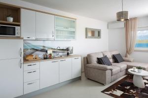 Kuchyň nebo kuchyňský kout v ubytování Apartments by the sea Vir - 19422