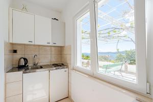 Kuchyň nebo kuchyňský kout v ubytování Apartments by the sea Viganj, Peljesac - 19391