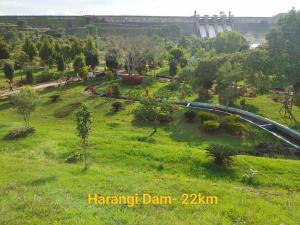 Doddakallu Betta Homestay Coorg外面的花园