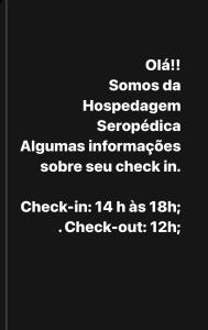 a black and white text box with the wordsynthesis at Casa 4 hospedagem seropedica in Seropédica