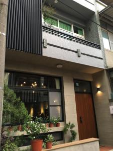 Bygningen som den private indkvartering ligger i