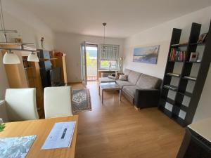 Posezení v ubytování Wunderschöne Ferienwohnung in Nagel am See