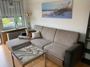 Posezení v ubytování Wunderschöne Ferienwohnung in Nagel am See