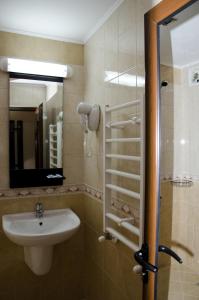 Koupelna v ubytování Rubis Hotel